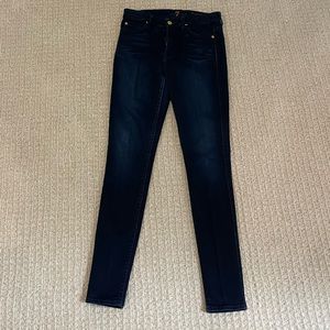 7 for All Mankind High Rise Skinny Jeans